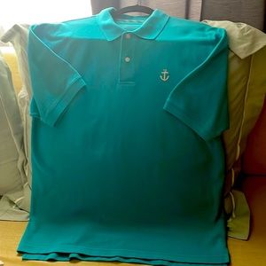 Beautiful BlueMens DCL Polo, gently worn. SizeL. Cross posted from SFPF home.